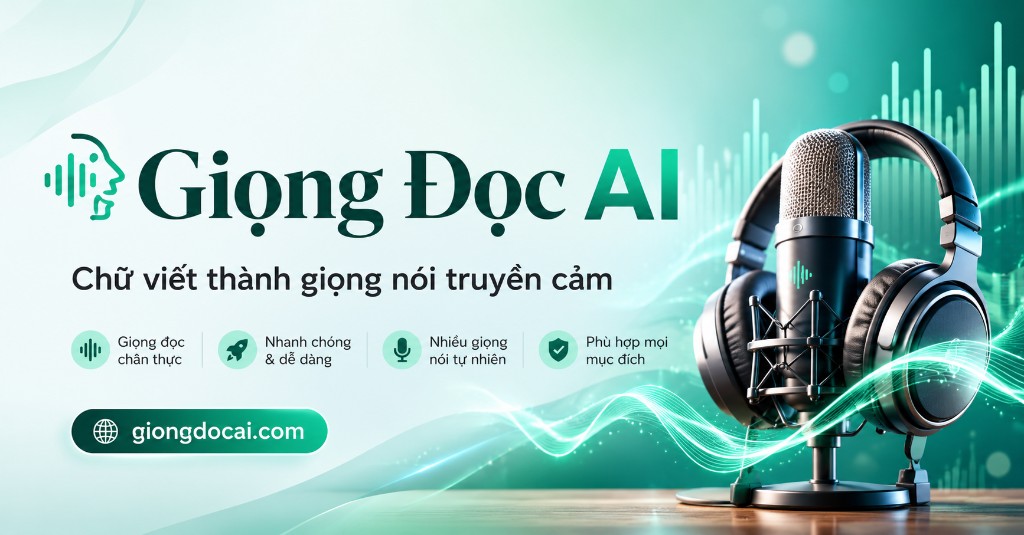 Giọng Đọc AI — giongdocai.com