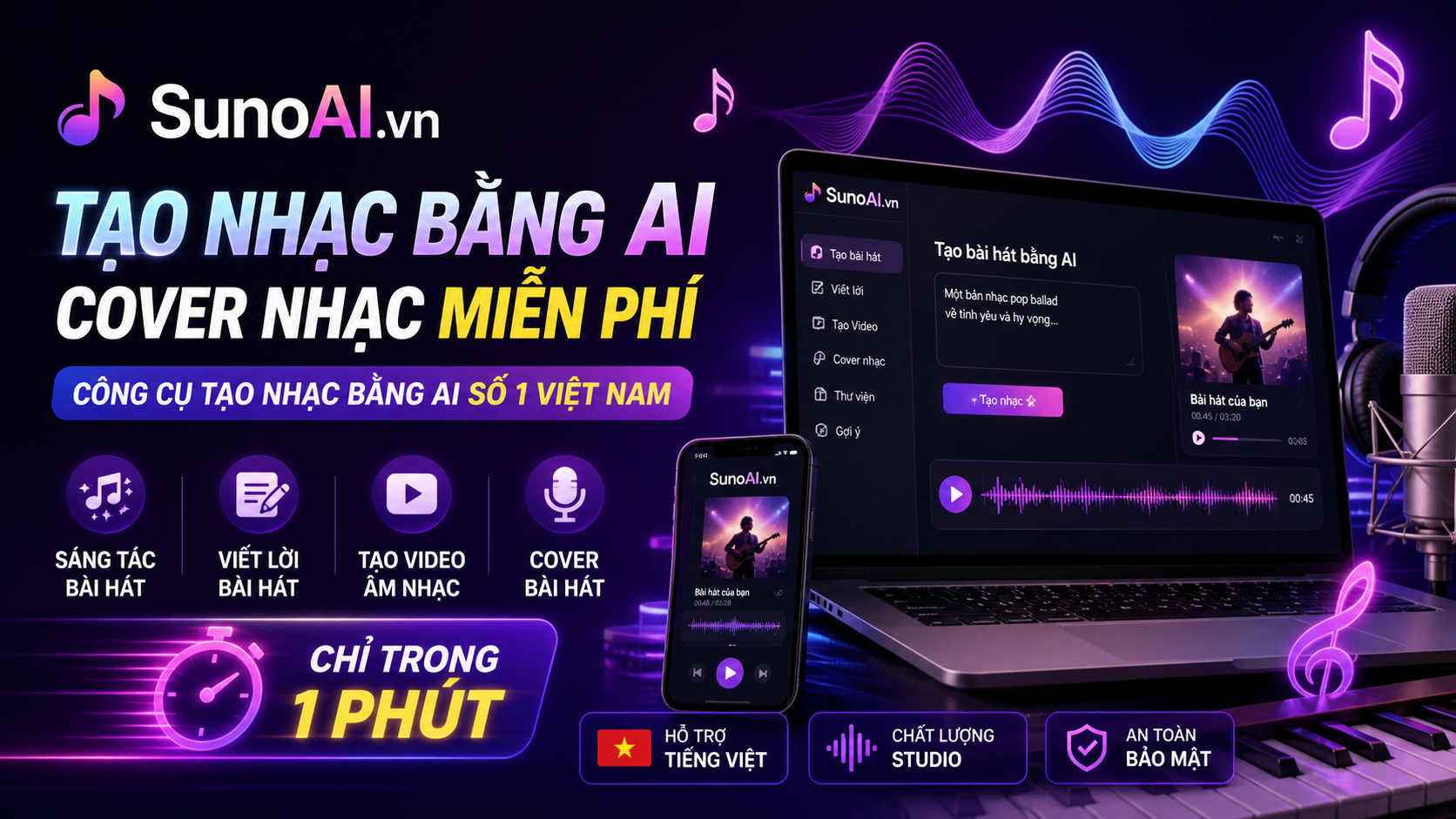 SUNO AI — sunoai.vn